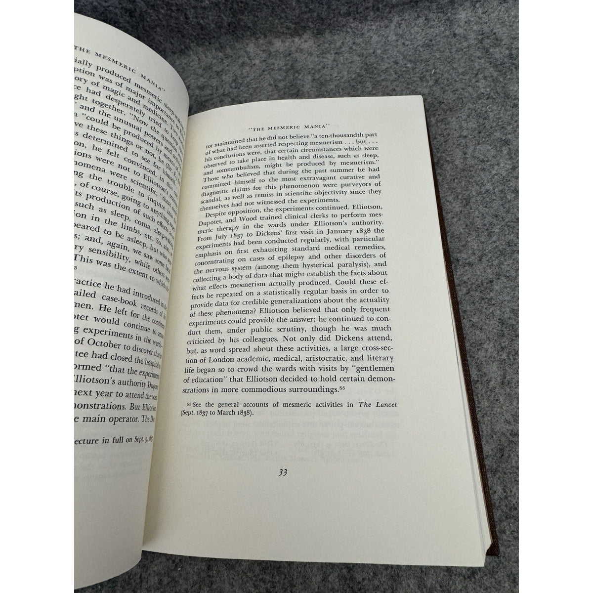 Dickens and Mesmerism Hidden Springs of Fiction Fred Kaplan 1975 HC