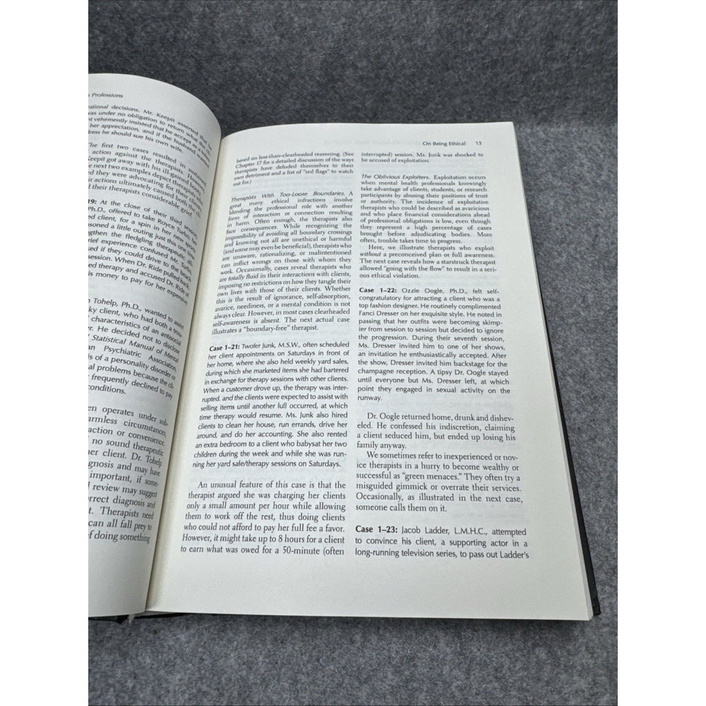 Ethics in Psychology and the Mental Health Professions: Standa...
