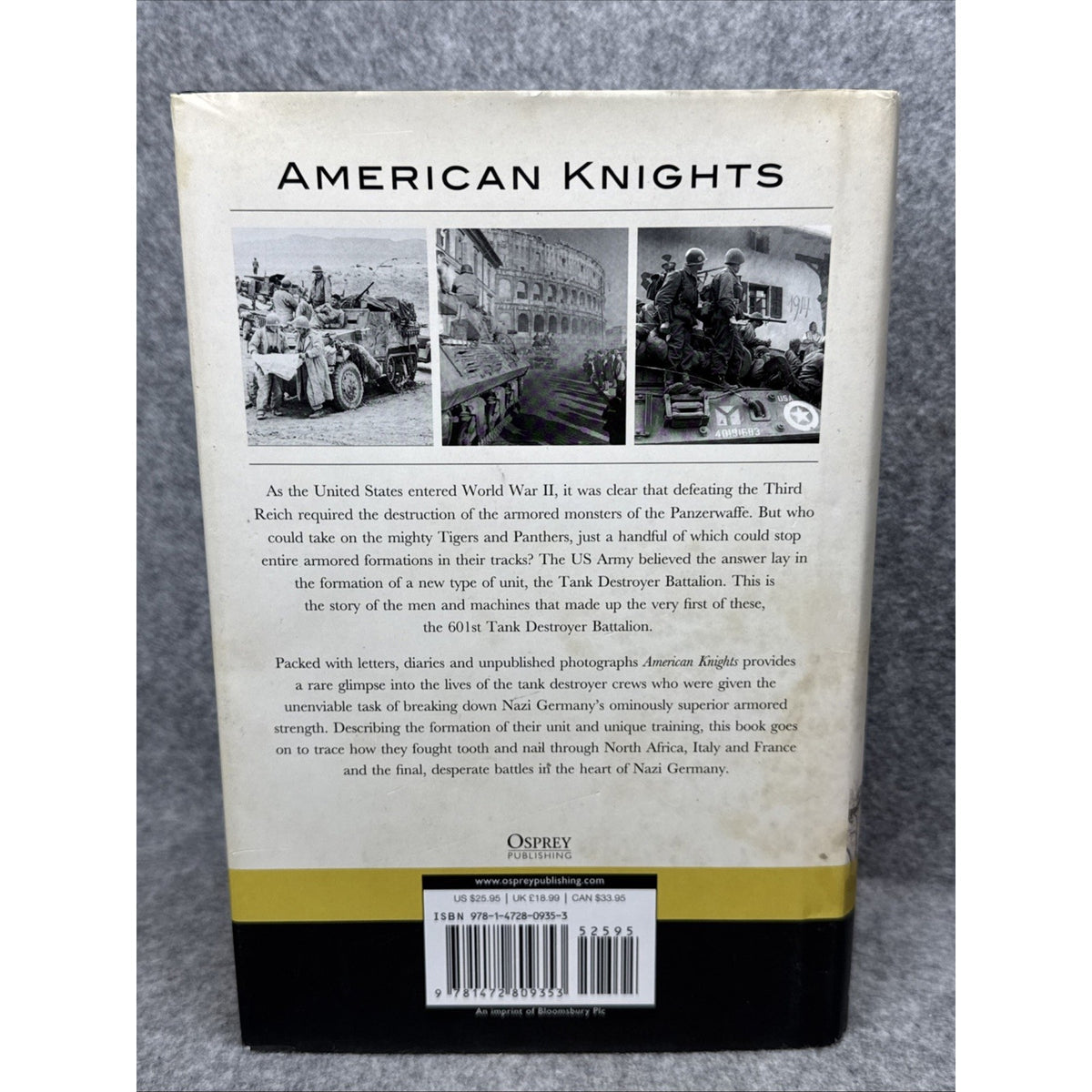 American Knights : The Untold Story of the Men of the Legendary 601st Tank...