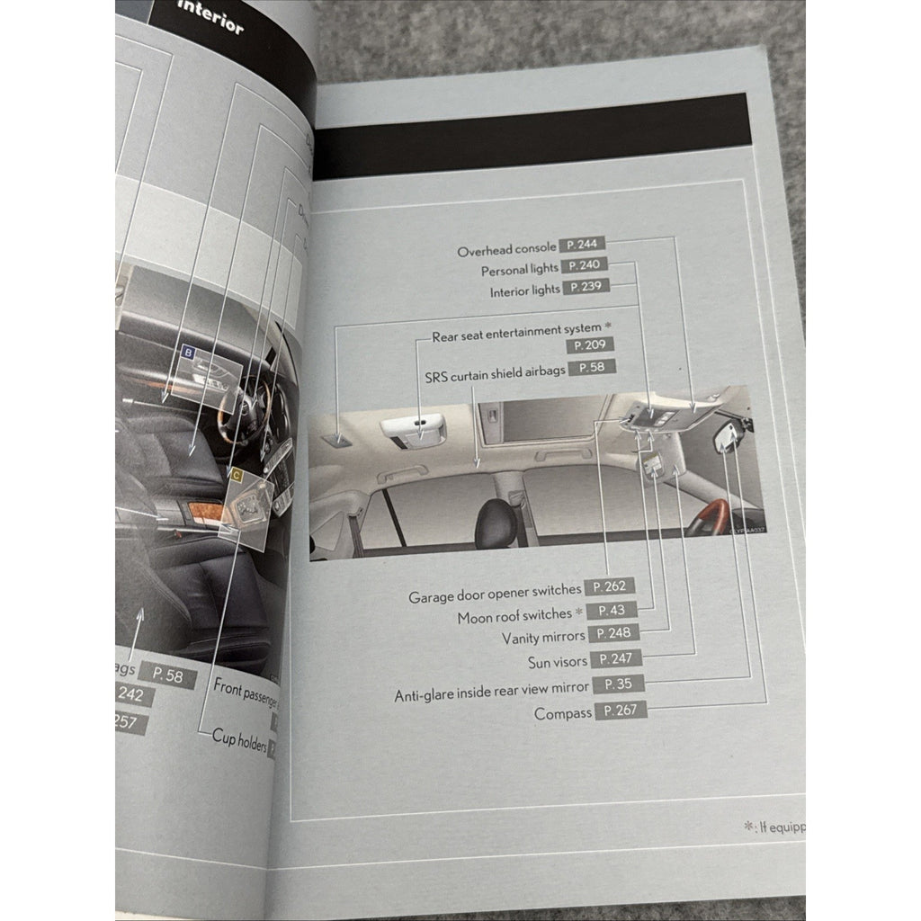 2007 Lexus RX 350 Owner's Manual