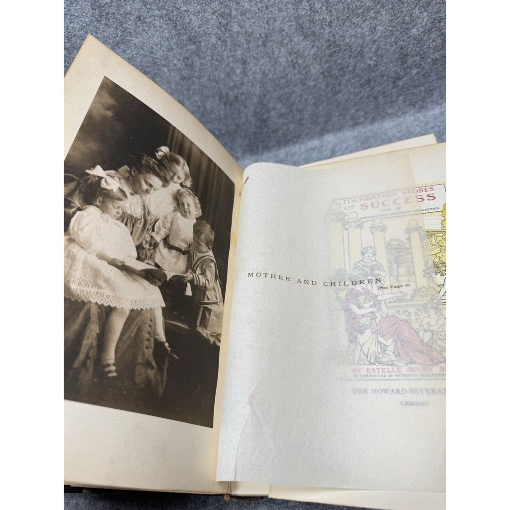 1910 Foundation Stones of Success Vol II Estelle Avery Sharpe Edition De Luxe