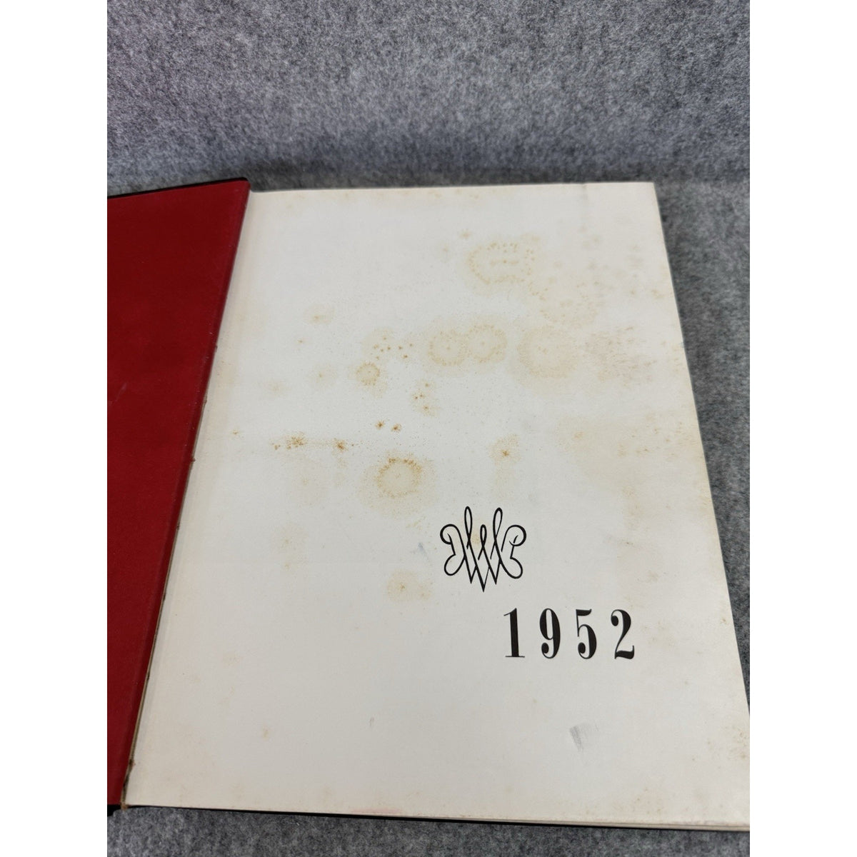 1952 Colonial Echo William & Mary College Yearbook Williamsburg VA HC