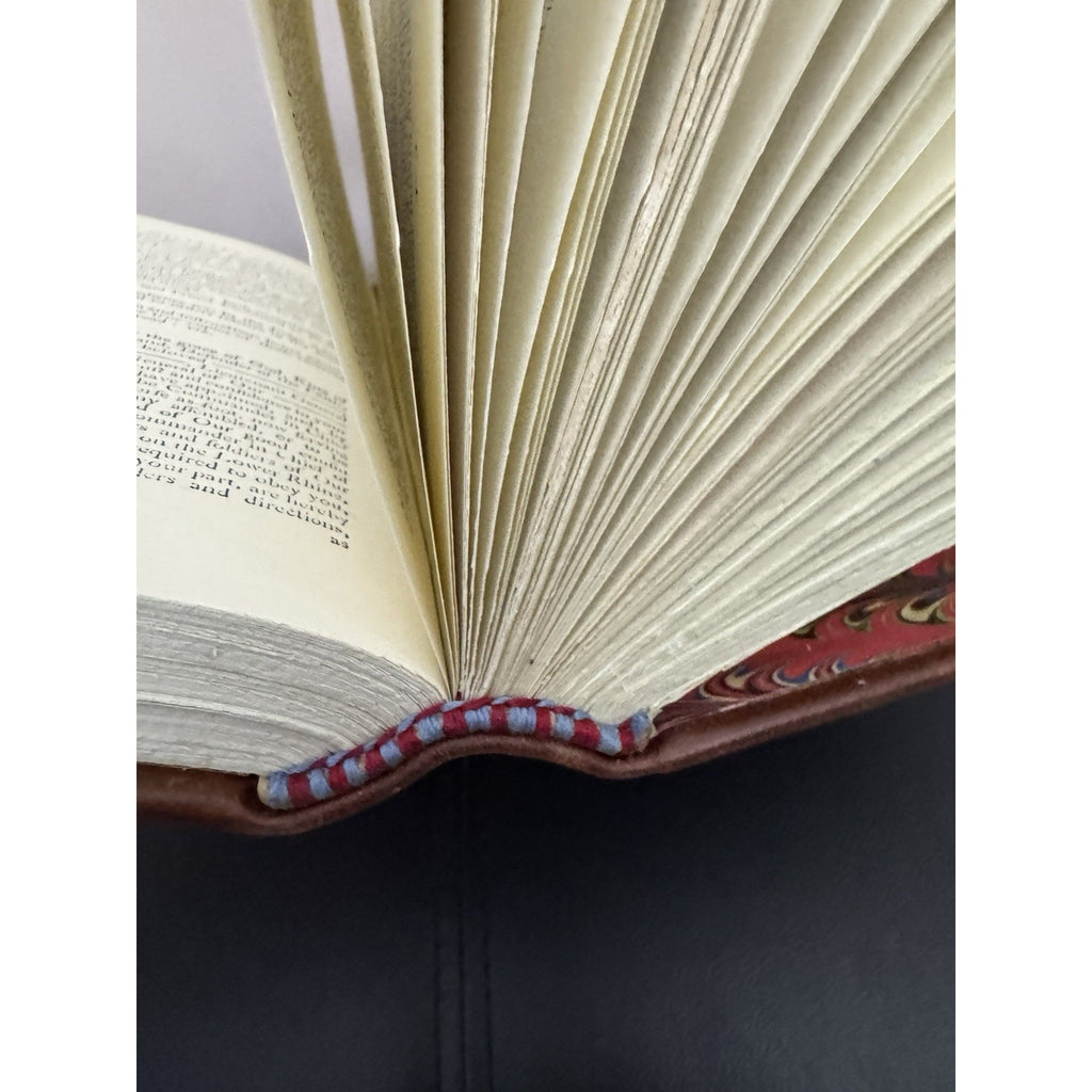 Military Guide Young Officers Thomas Simes Leather Custom Bound 1980