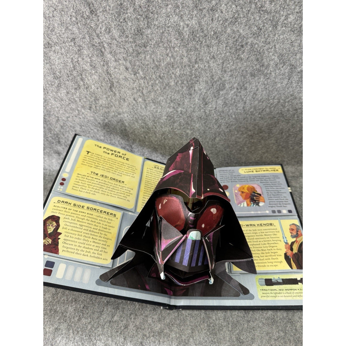 Star Wars Pop-Up Guide to the Galaxy Matthew Reinhart 2007 Lights Promo Copy