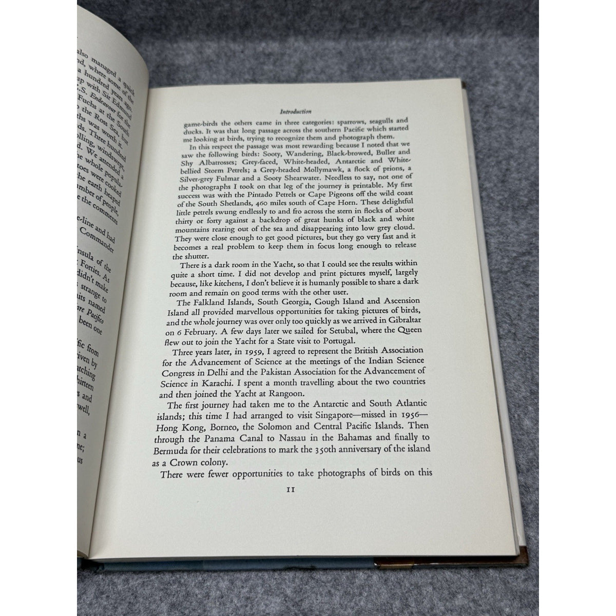 1962 Seabirds Southern Waters Prince Philip First Edition Royal Yacht Birds