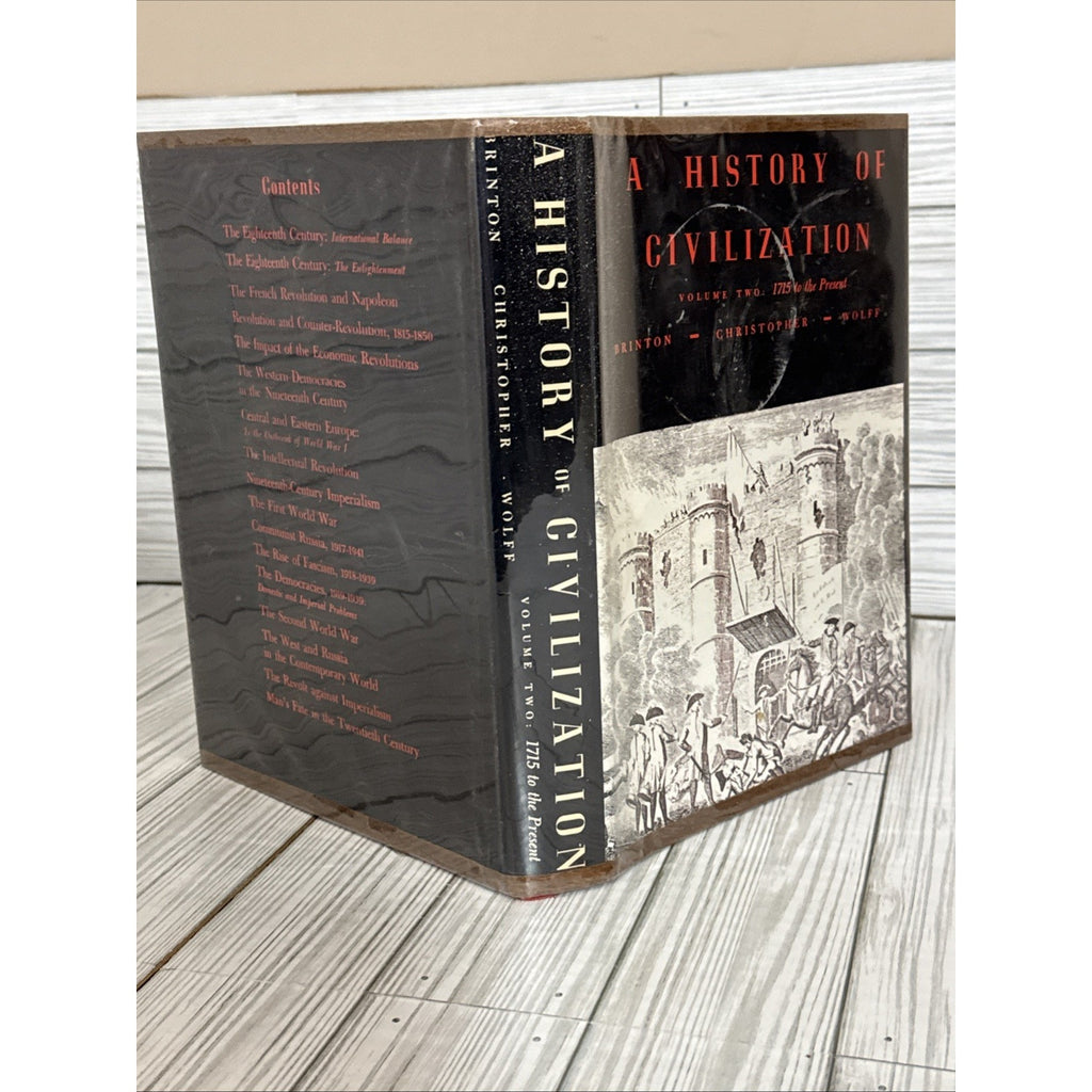 A history of civilization volume two 1715 to present 1960 brinton
