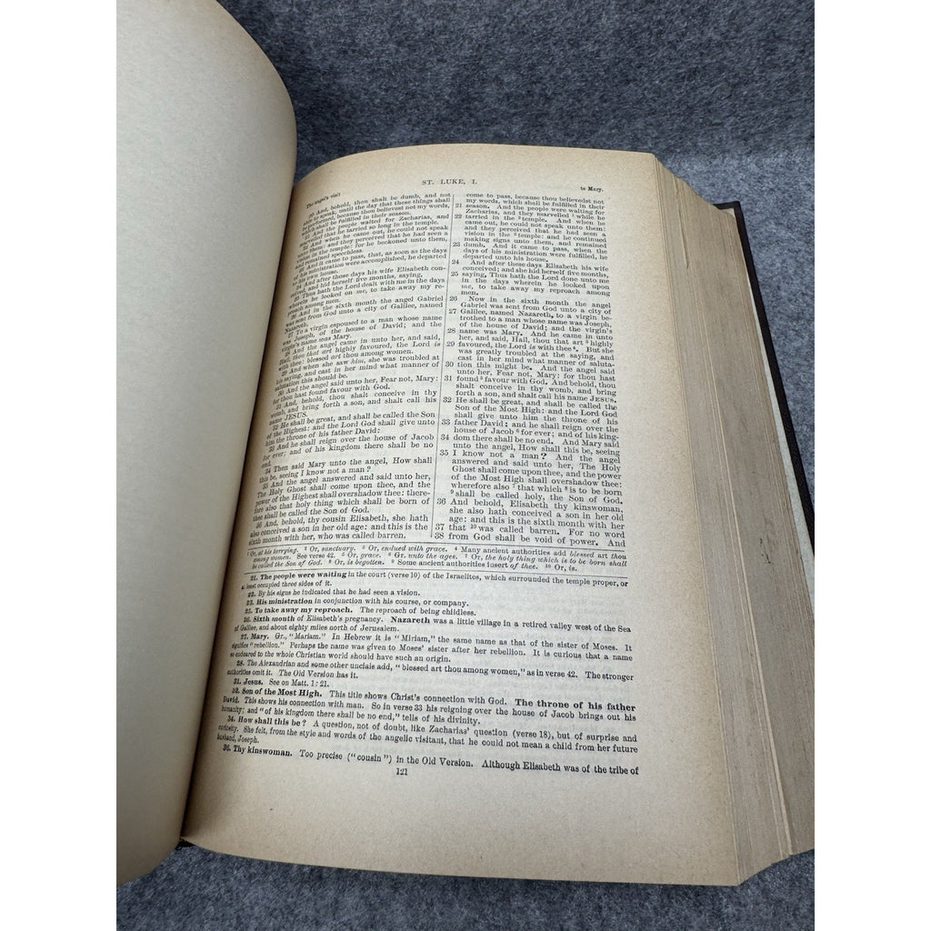 1884 New Testament Authorized Revised Versions Howard Crosby Commentary