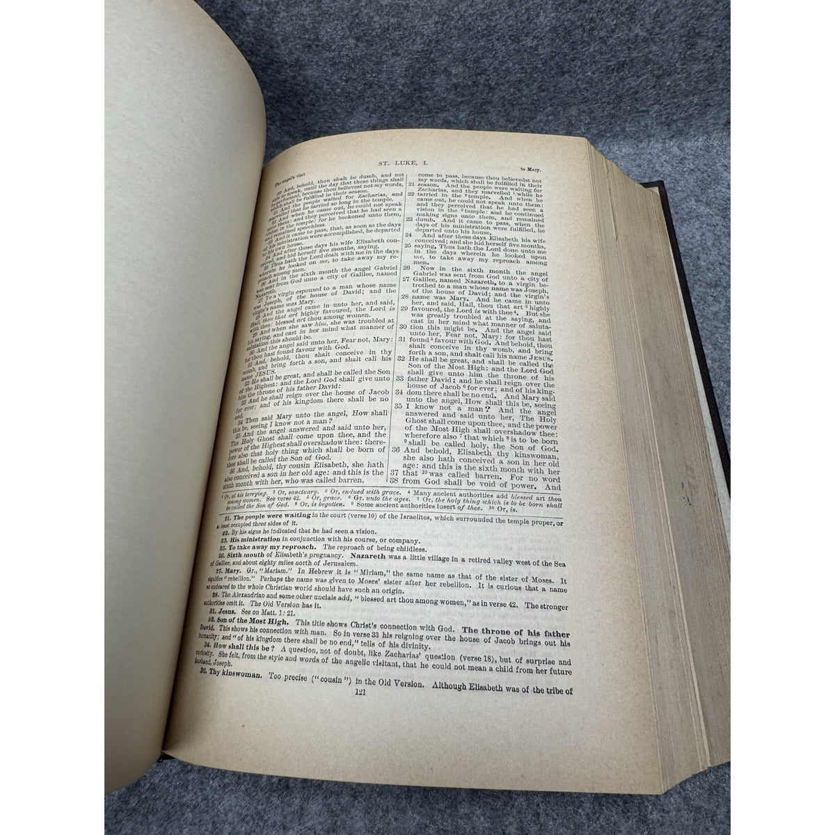 1884 New Testament Authorized Revised Versions Howard Crosby Commentary