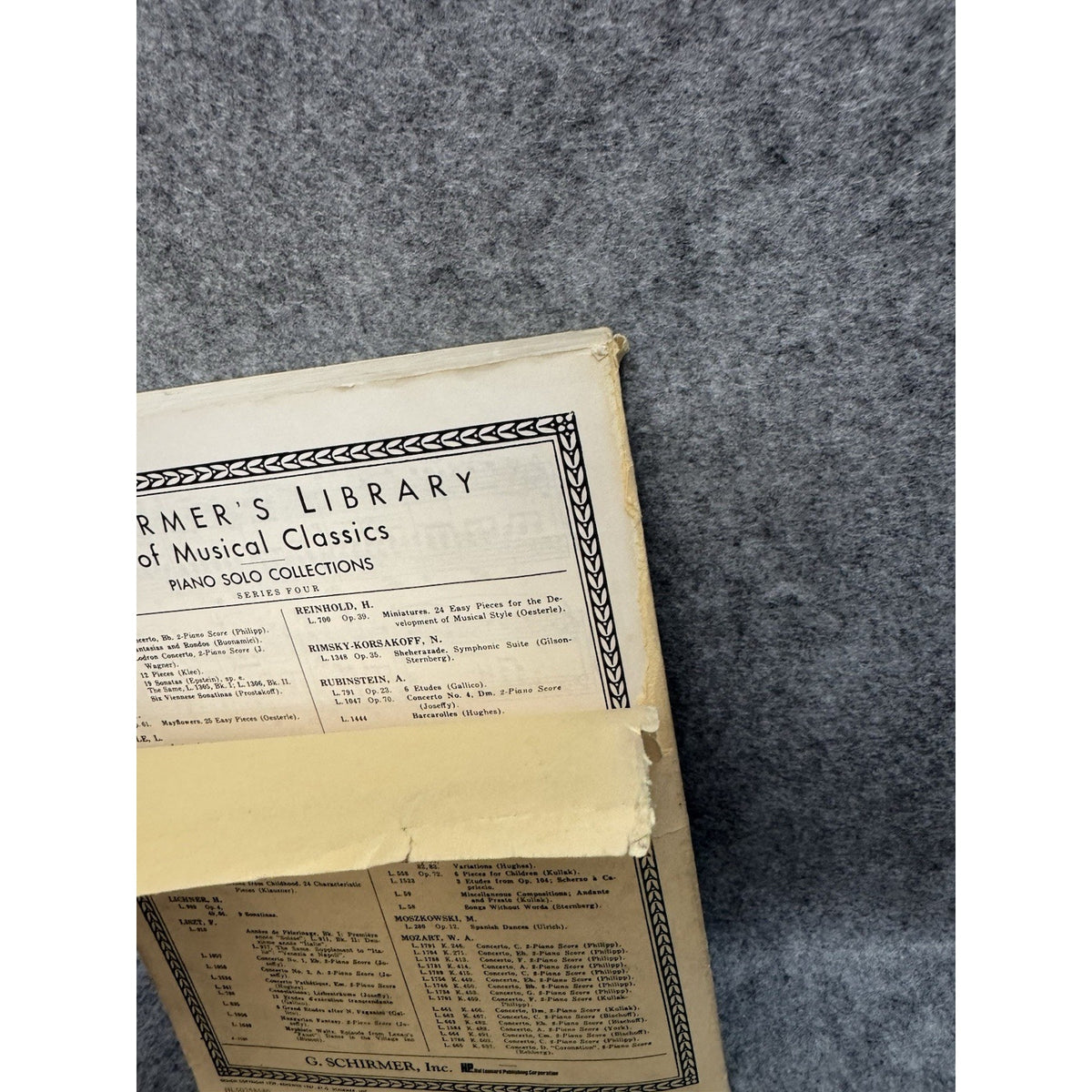 Mozart - 19 Sonatas Complete | Piano Solo Sheet Music | Schirmer’s Library...