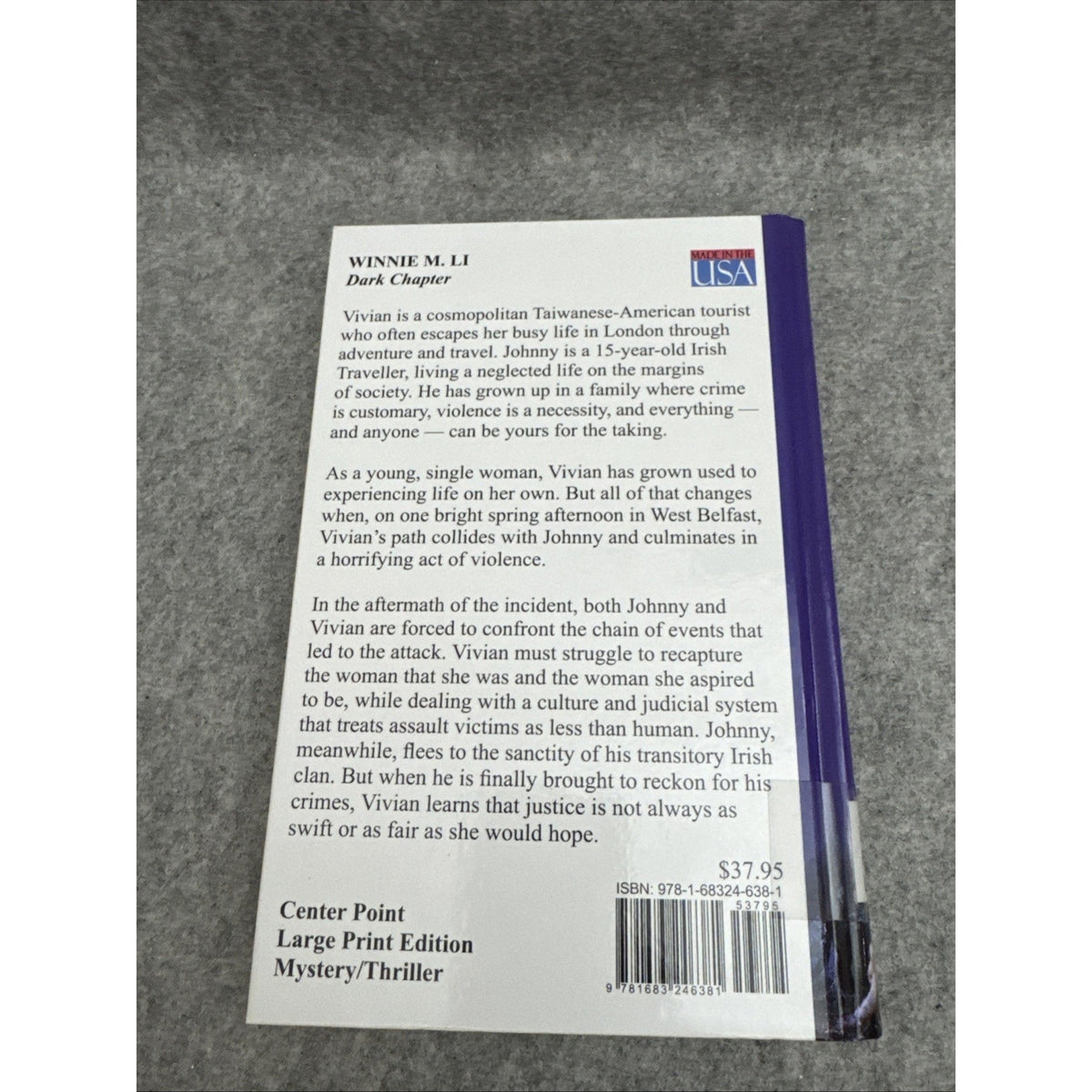 Dark Chapter by Winnie M. Li (2018, Library Binding)