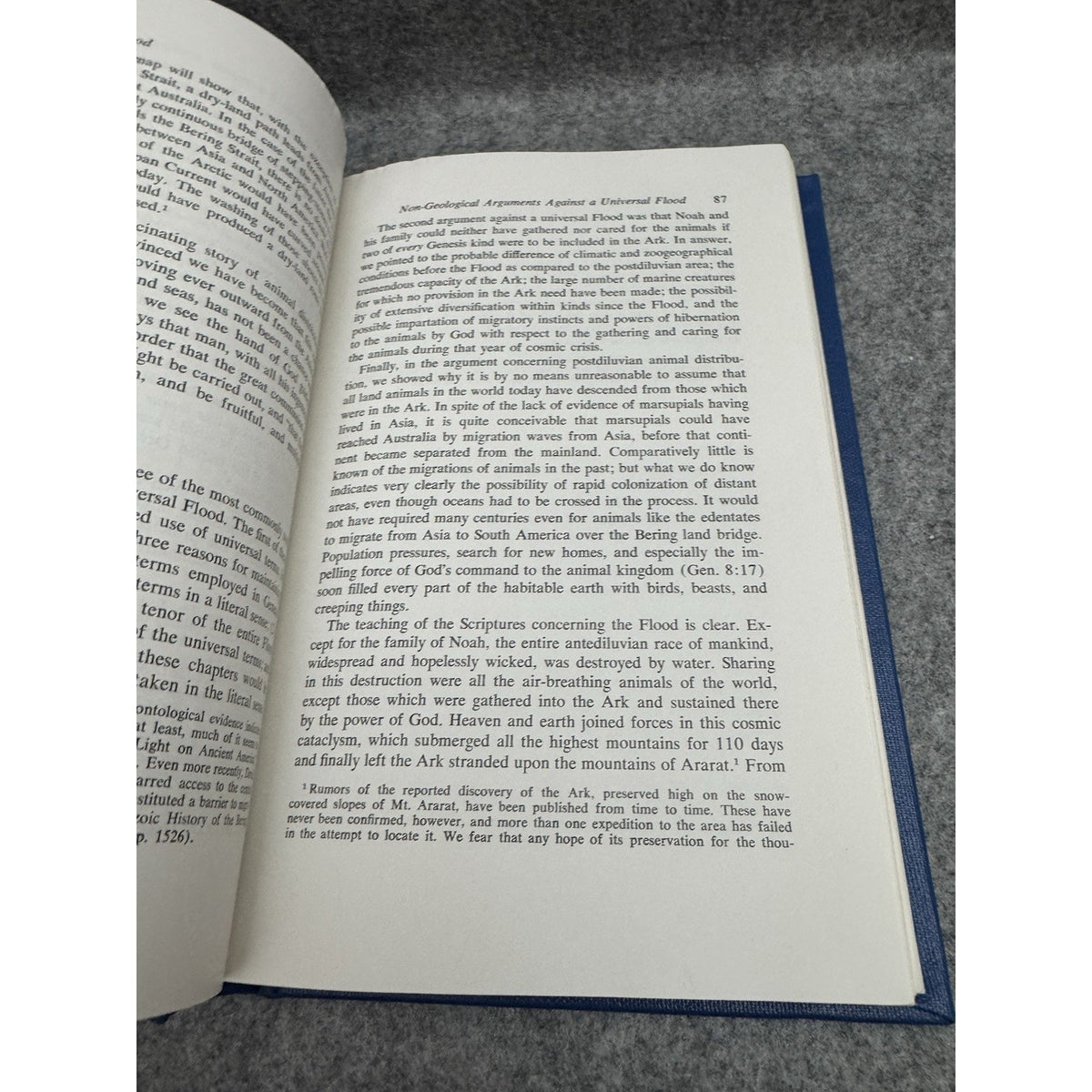The Genesis Flood 1961 First Edition Whitcomb Morris HC Biblical Scientific