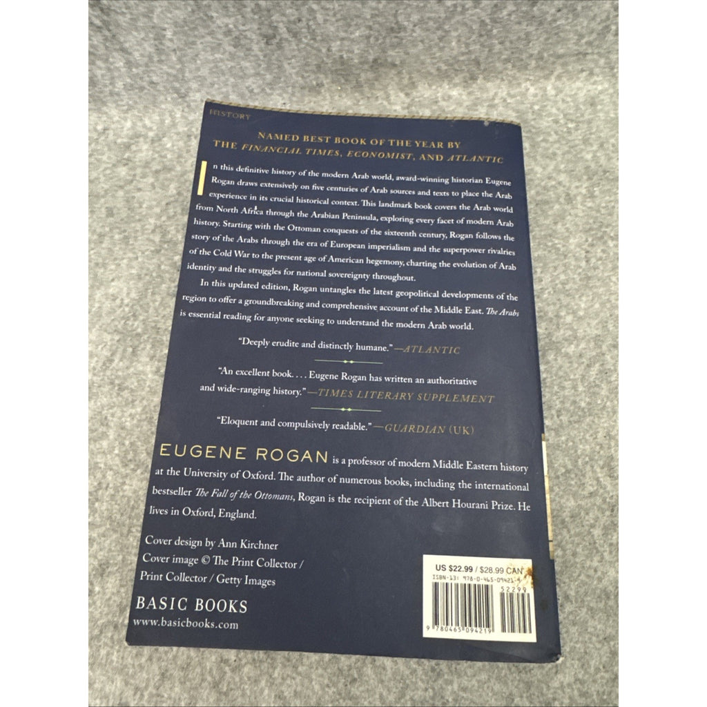 Arabs : A History by Eugene Rogan (2017, Trade Paperback)
