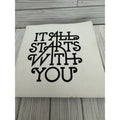 Signed It All Starts With You Trent Shelton 2015 RehabTime Motivational Book