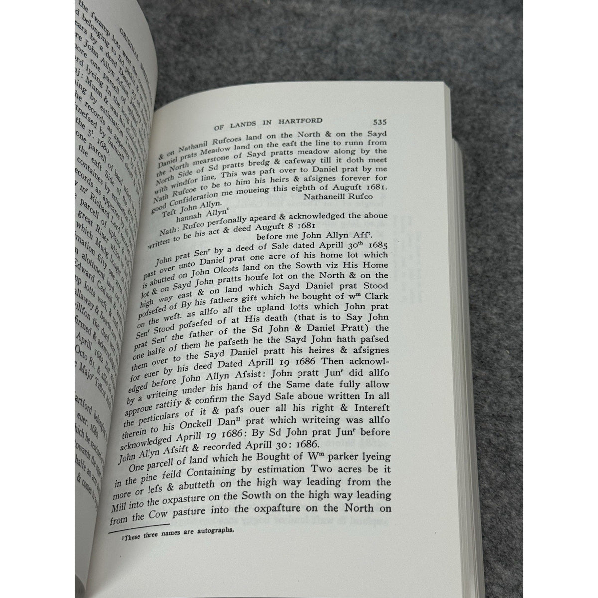 Hartford Connecticut Land Records Births Marriages Deaths Genealogy Vol 2