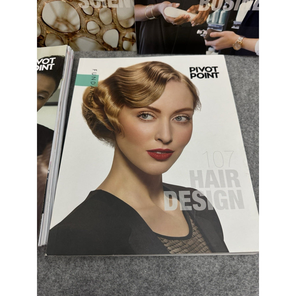 Pivot Point Fundamentals Cosmetology Textbook Set Science Color Nails