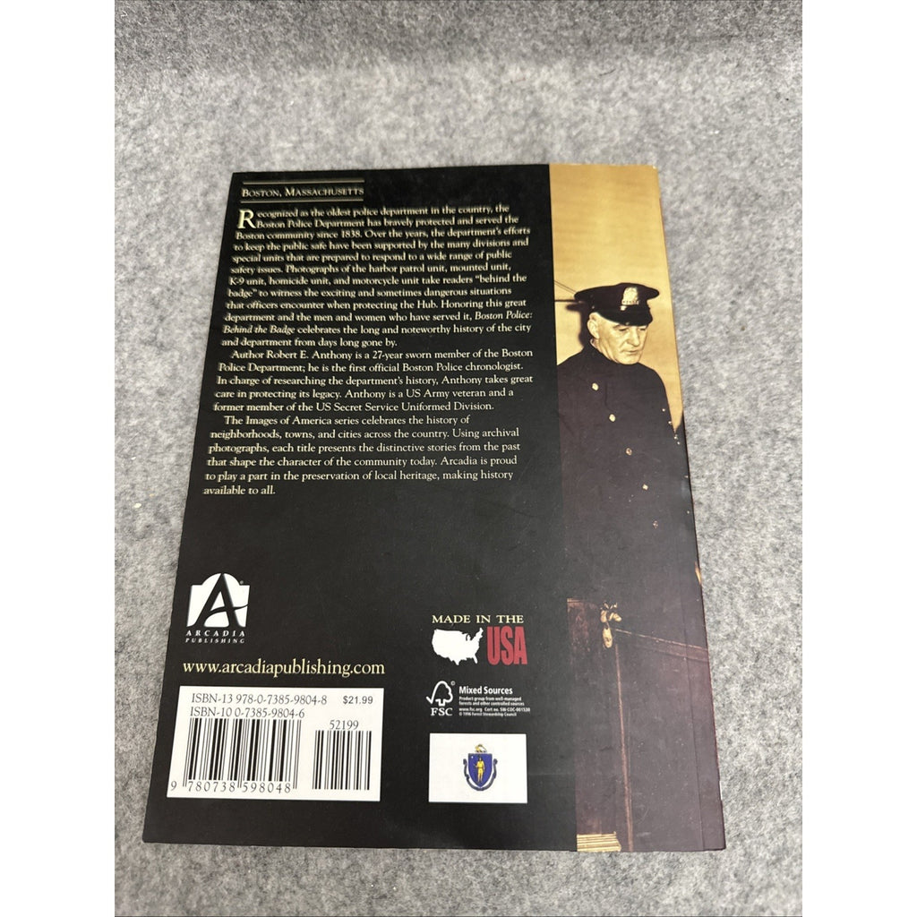 Boston Police : Behind the Badge by Robert E. Anthony and Boston Police...