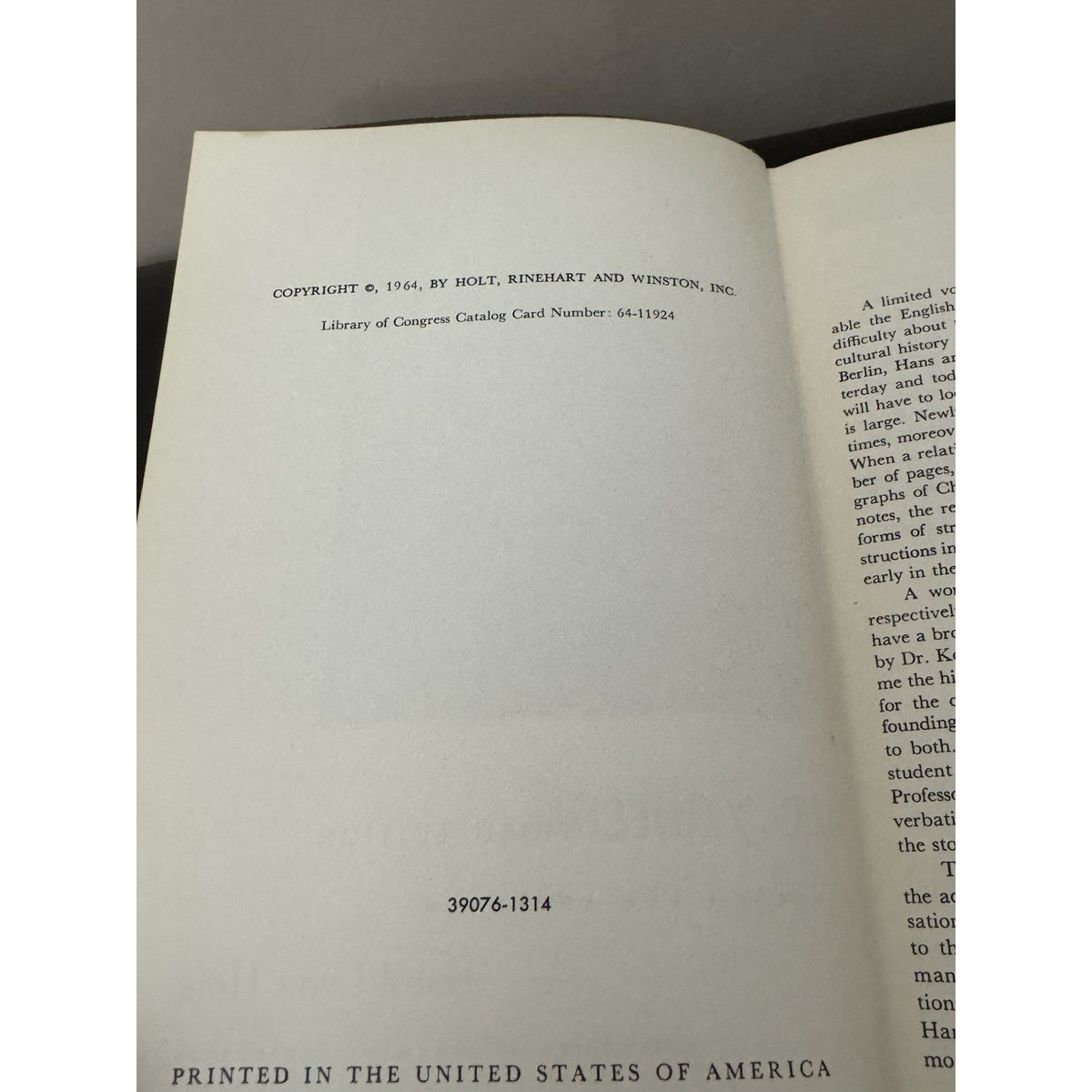 Im Wandel der Jahre 3rd Ed Harold von Hofe HC 1964 German Reader