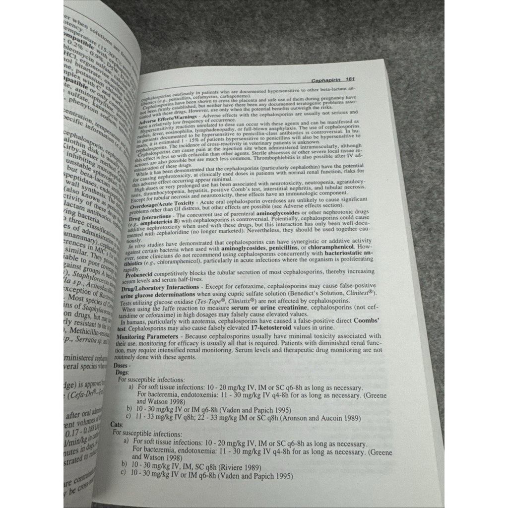 Veterinary Drug Handbook Paperback Donald C. Plumb