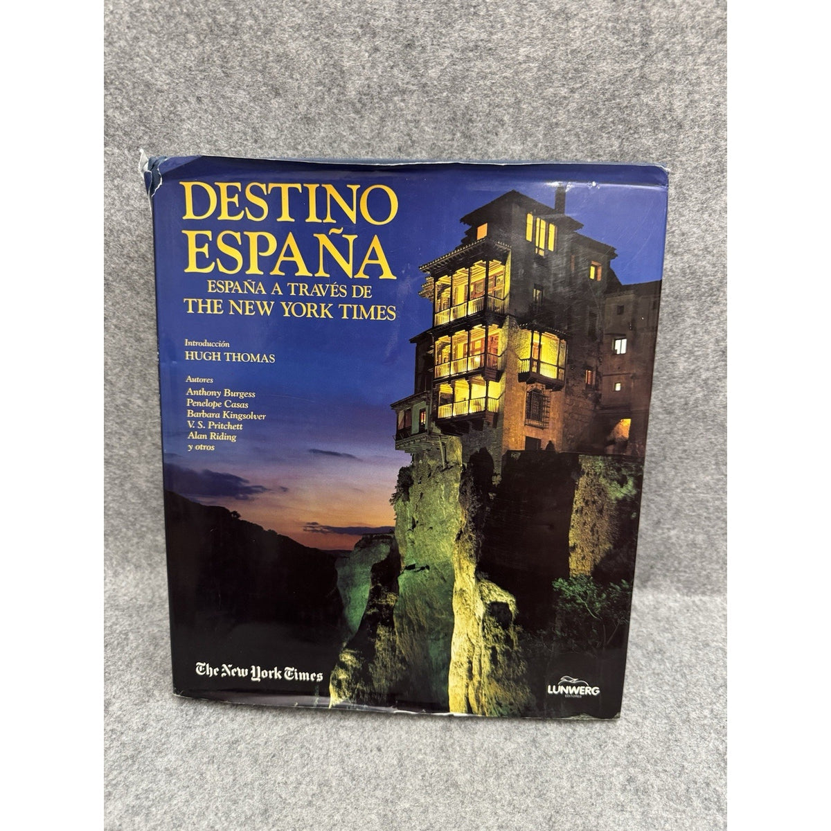 Destino España España a Través de The New York Times HC 2000 Spanish
