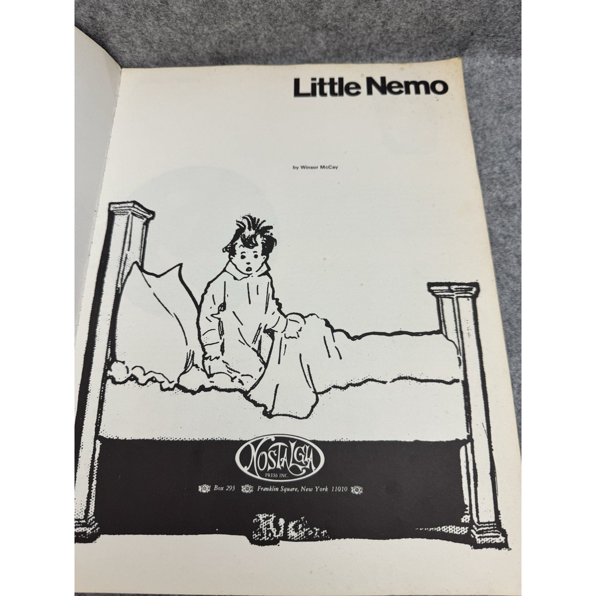Little Nemo 1905-1906 Winsor McCay 1976 Nostalgia Press SC Maurice Sendak