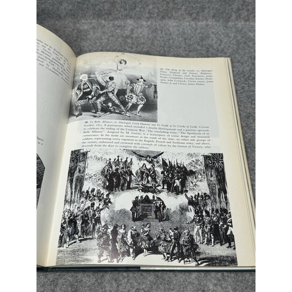 1973 Pantomime A Story in Pictures Mander Mitchenson First US Edition HC DJ