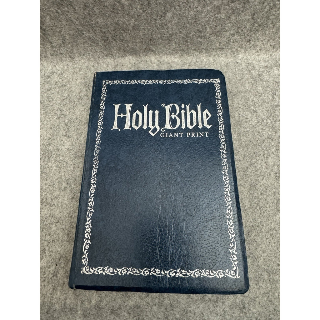 Holy Bible KJV Giant Print Red Letter Edition Pictorial Edition Regency 1973