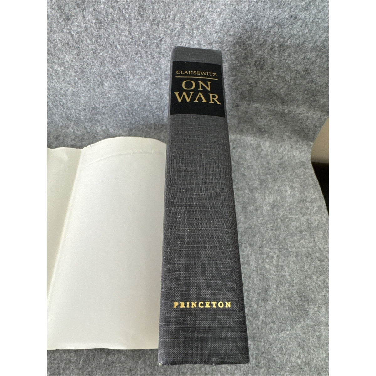 On War Carl von Clausewitz HCDJ 1976 Princeton University Press 1st edition