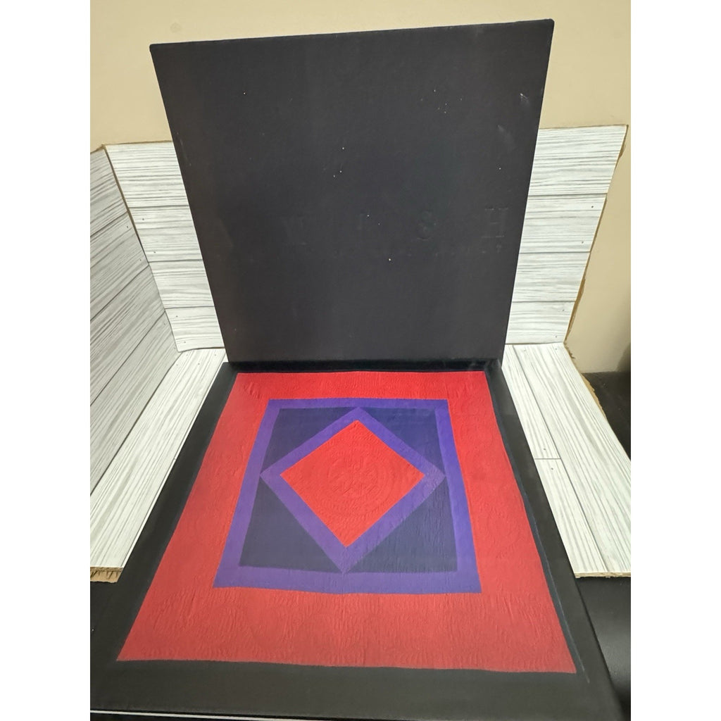 1990 Amish The Art of the Quilt Robert Hughes 1st Ed Slipcase Knopf