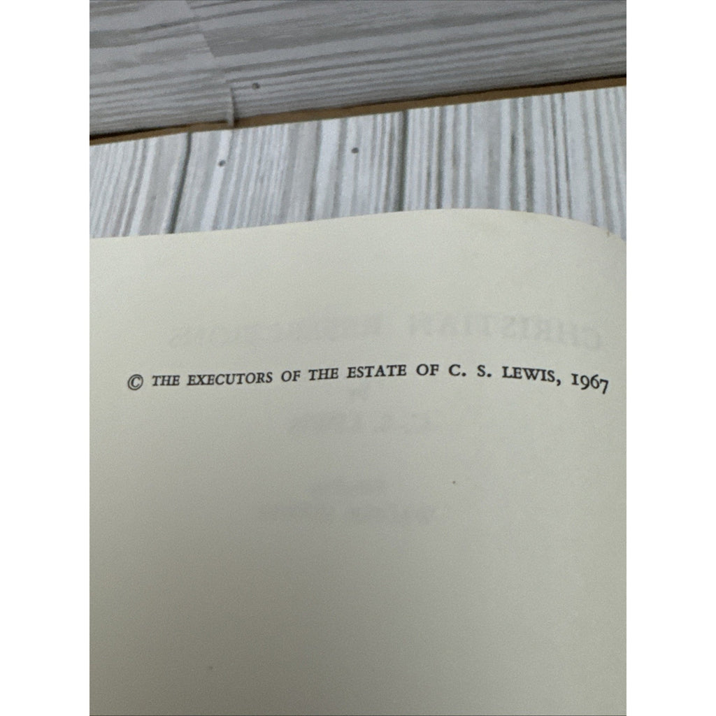 Christian Reflections by C.S. Lewis / 1967 Hardcover / Eerdmans