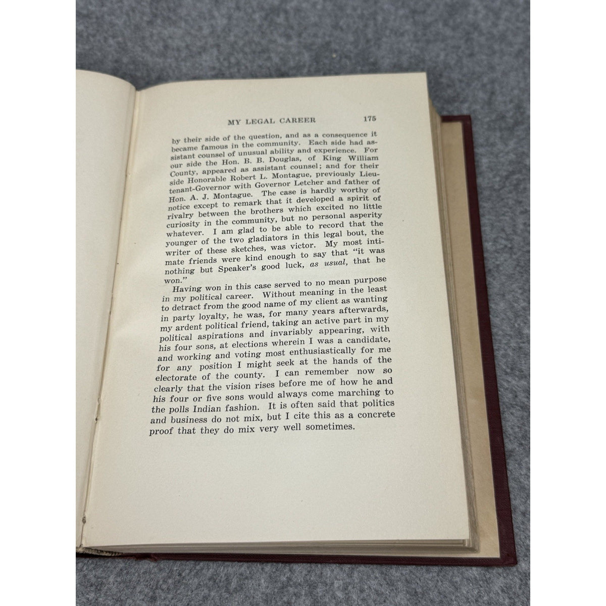 1923 First Edition Memoirs & Sketches Henry R. Pollard Virginia Civil War