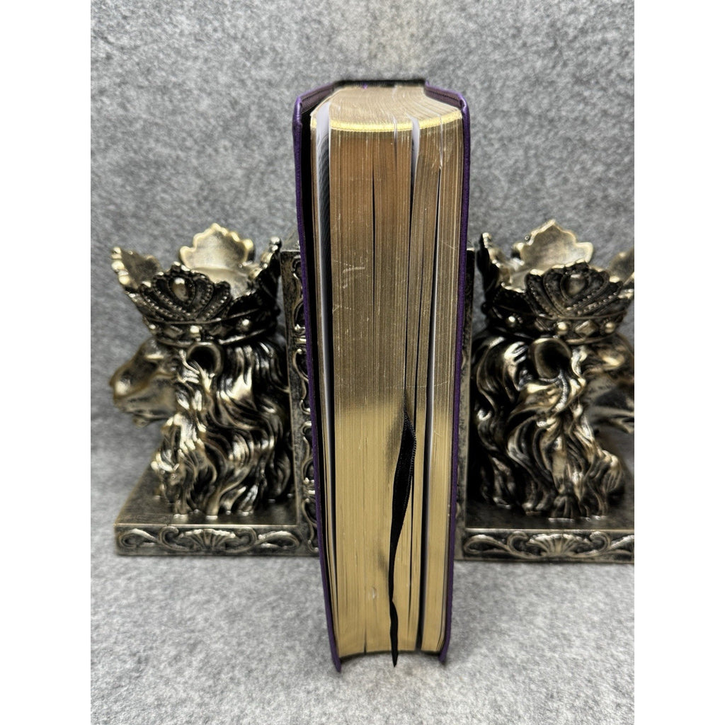 CSB Tony Evans Study Bible Purple LeatherTouch Holman Black Letter