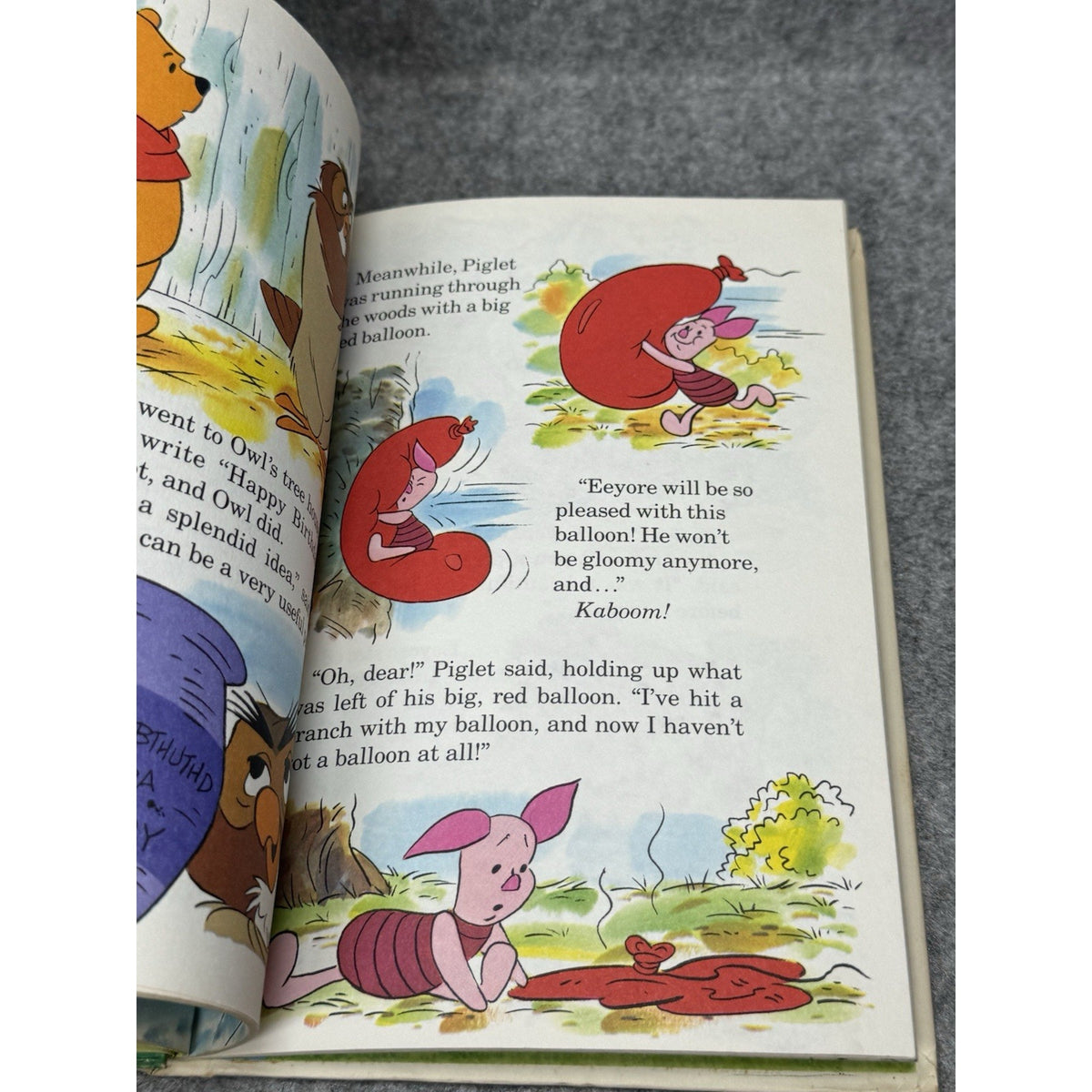 Winnie the Pooh and a Day for Eeyore 1983 Disney Hardcover Book Club Edition
