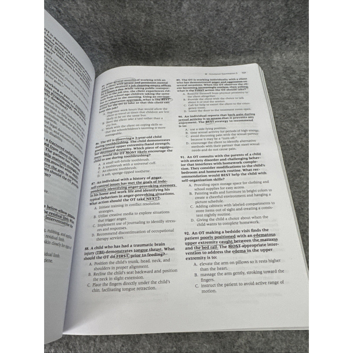 Occupational Therapy Examination Review Guide by Faota Muhlenhaupt, Mary, Otr L