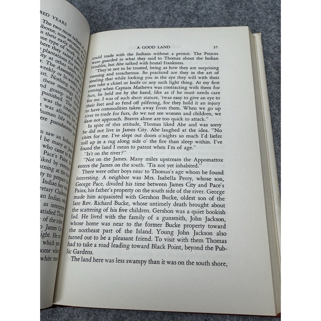 The Numbered Years Margaret Denny Dixon 1957 Jamestown Virginia History