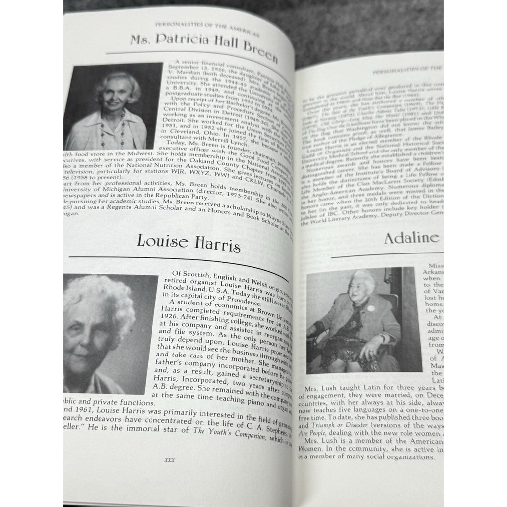 Personalities of the Americas 1989 Signed Numbered Limited Edition #27