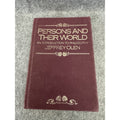 Persons and Their World 1983 1st Ed HC Jeffrey Olen Philosophy