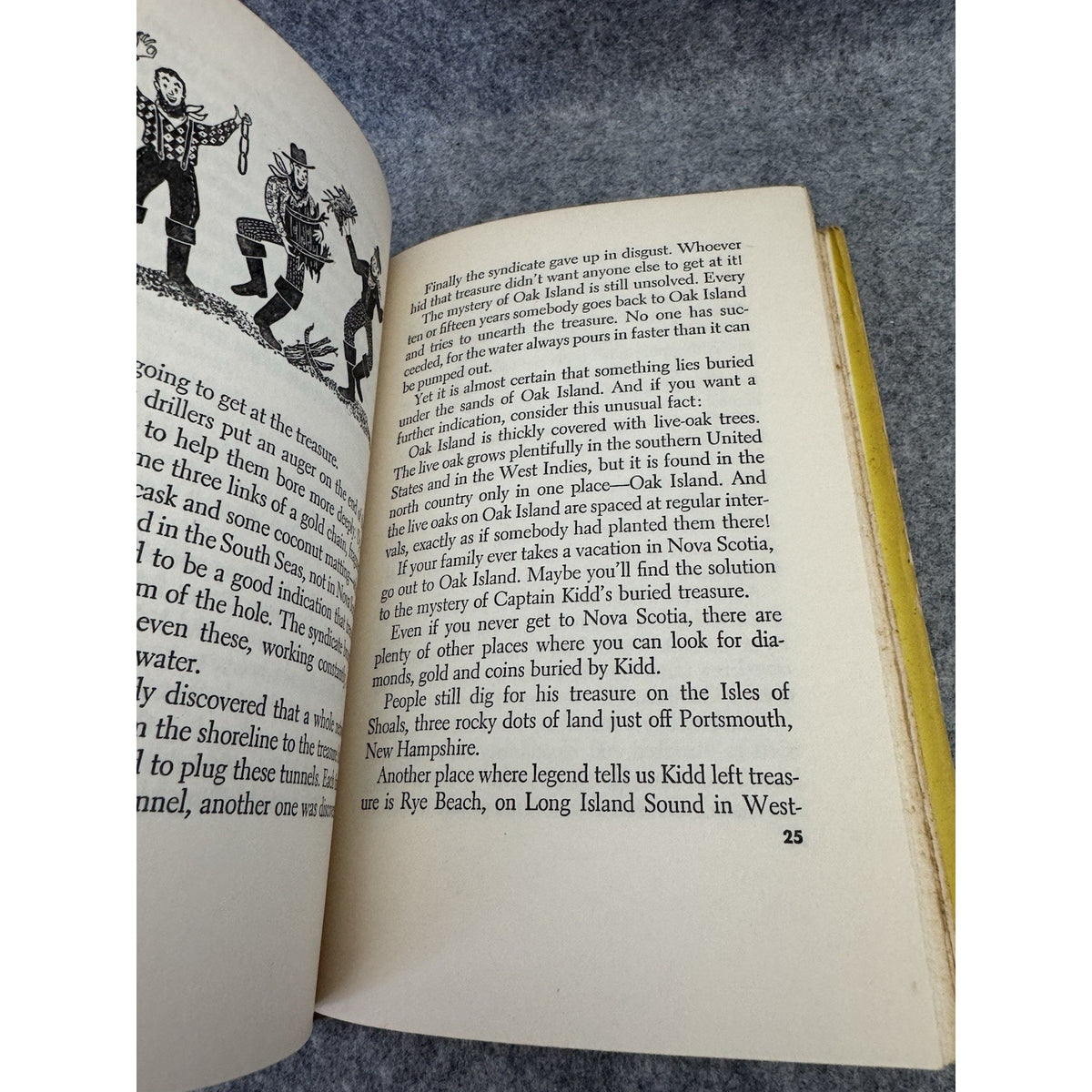 The Real Book About Treasure Hunting Hal Burton 1953 HC Garden City Books