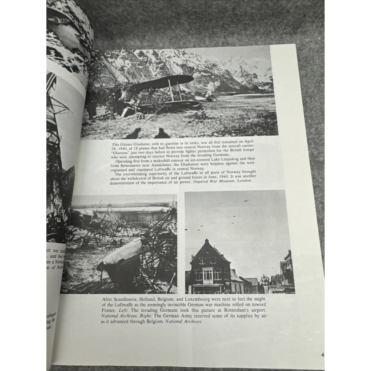 The War in the Air: A Pictorial History of World War II Air Force