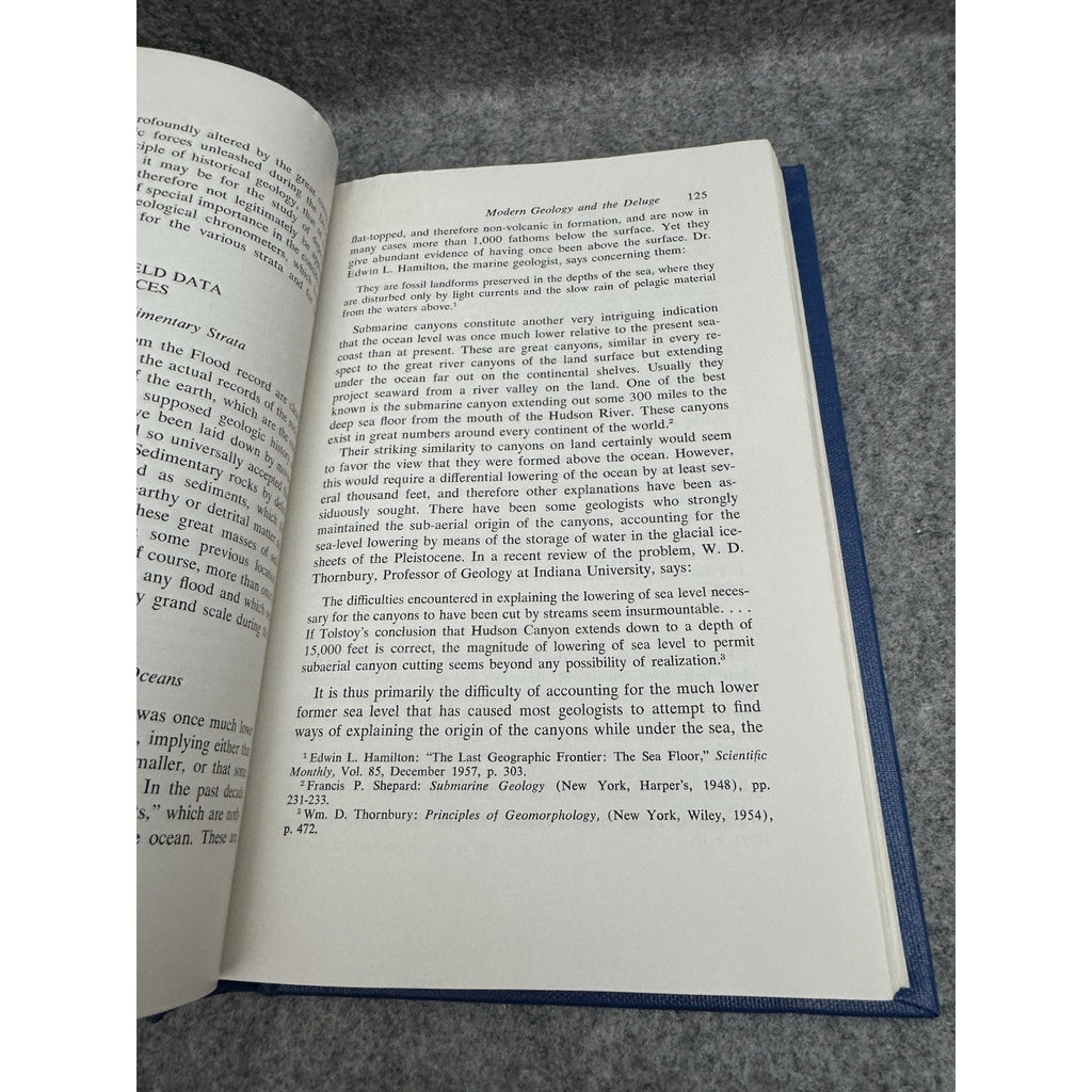 The Genesis Flood 1961 First Edition Whitcomb Morris HC Biblical Scientific
