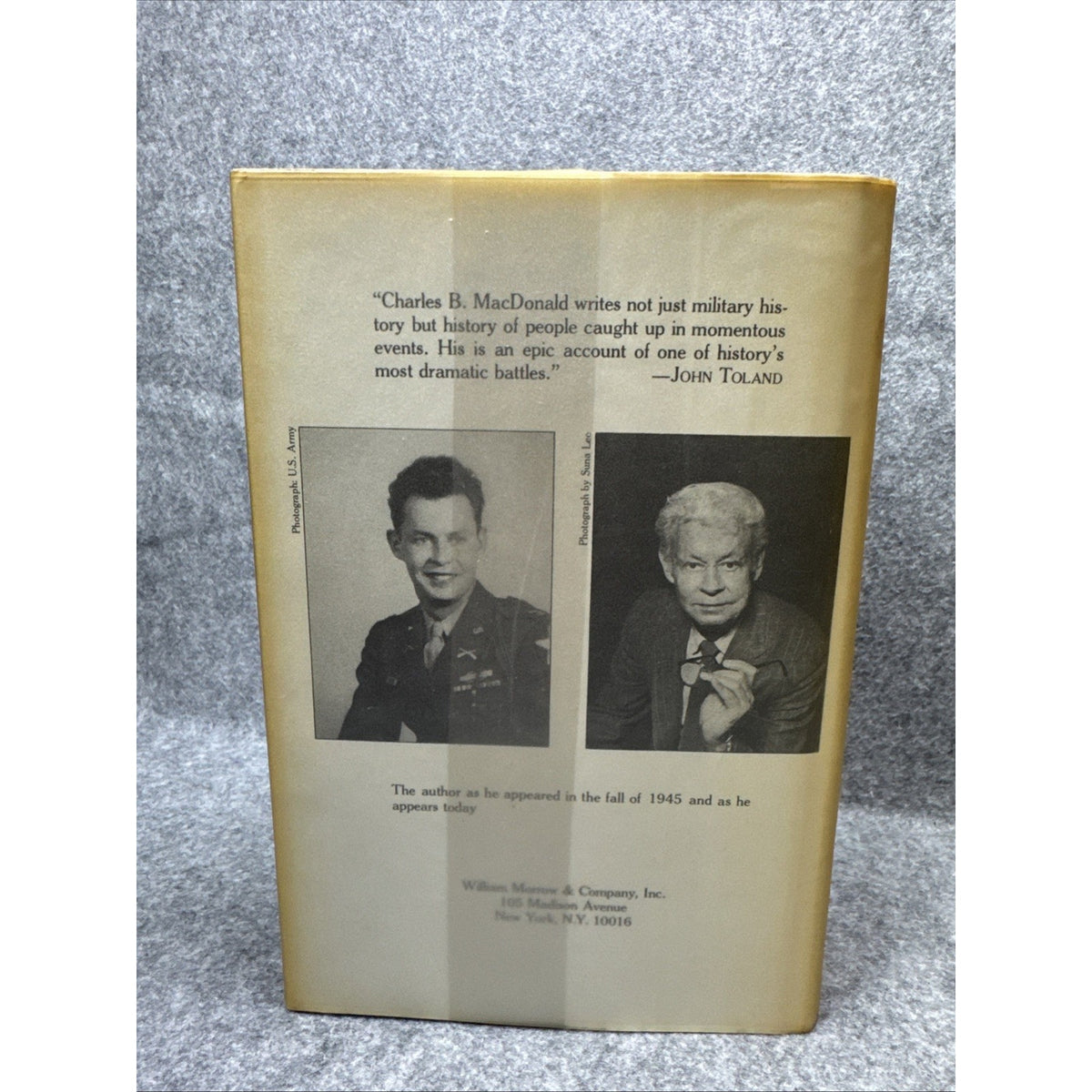 A Time For Trumpets Untold Story Of the Battle Of The Bulge MacDonald 1985 HCDJ