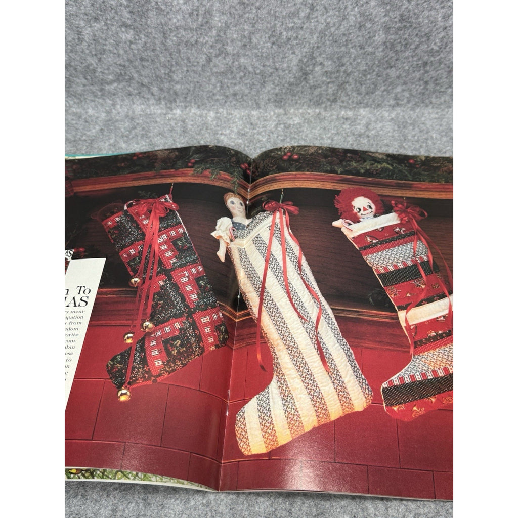 1990 Christmas Year-Round Needlework & Craft Ideas Magazine Premier Issue