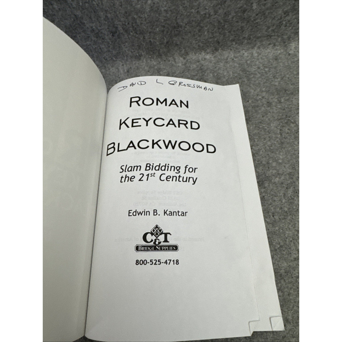 Roman Keycard Blackwood