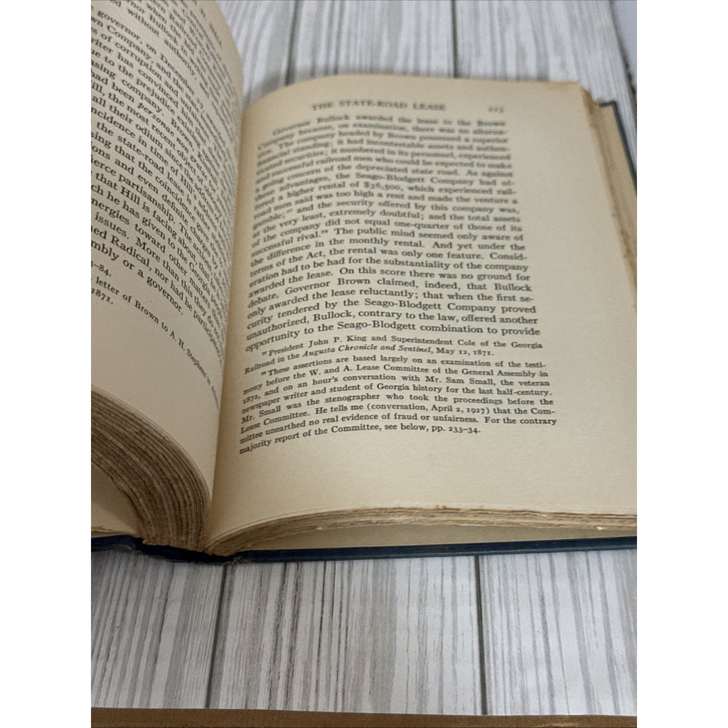 Benjamin H. Hill, Secession and Reconstruction 1928
