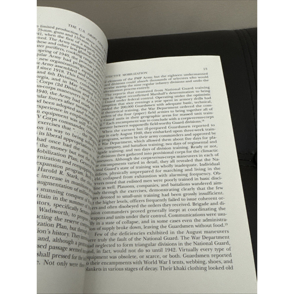 The U.S. Army GHQ Maneuvers of 1941 by Center of Military History United States