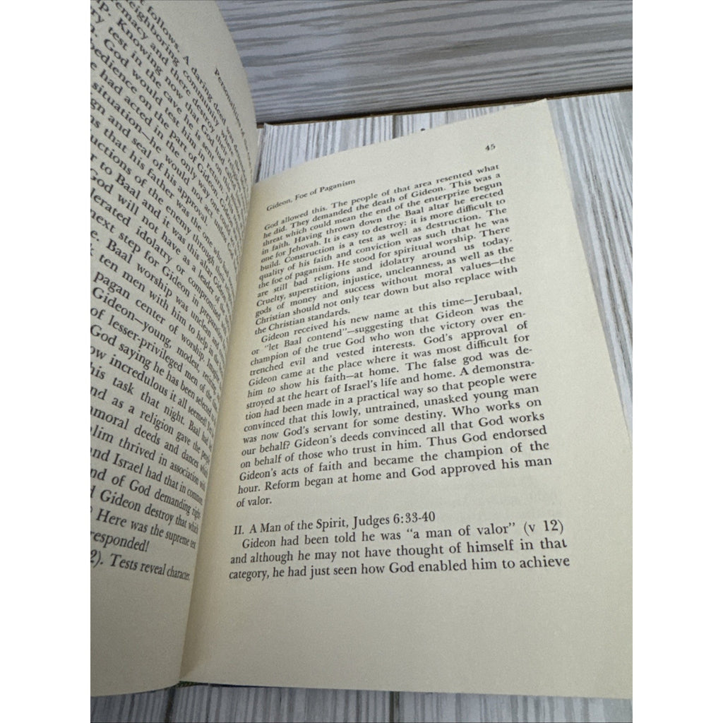 Personalities of the Old Testament by Ralph G. Turnbull 1964 HC