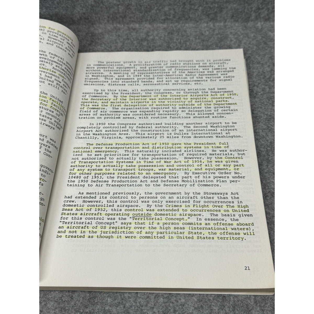 Government and Aviation T.C. Clay Embry-Riddle AS-303 Sixth Edition 1979