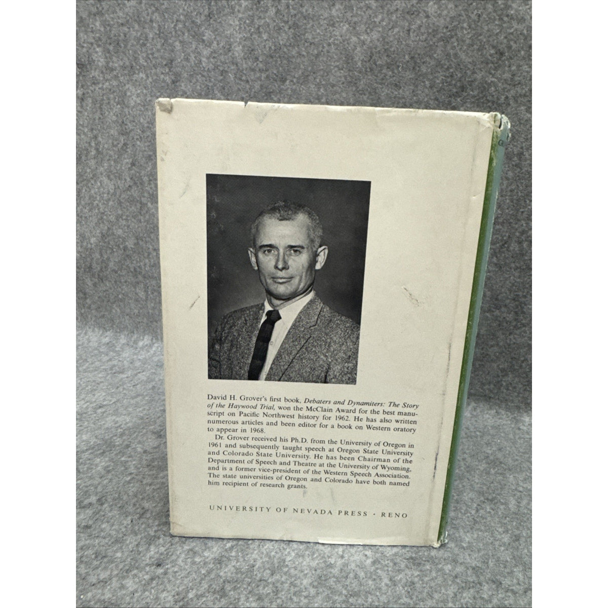 DIAMONDFIELD JACK; A STUDY IN FRONTIER JUSTICE, (THE By David H Grover EXCELLENT