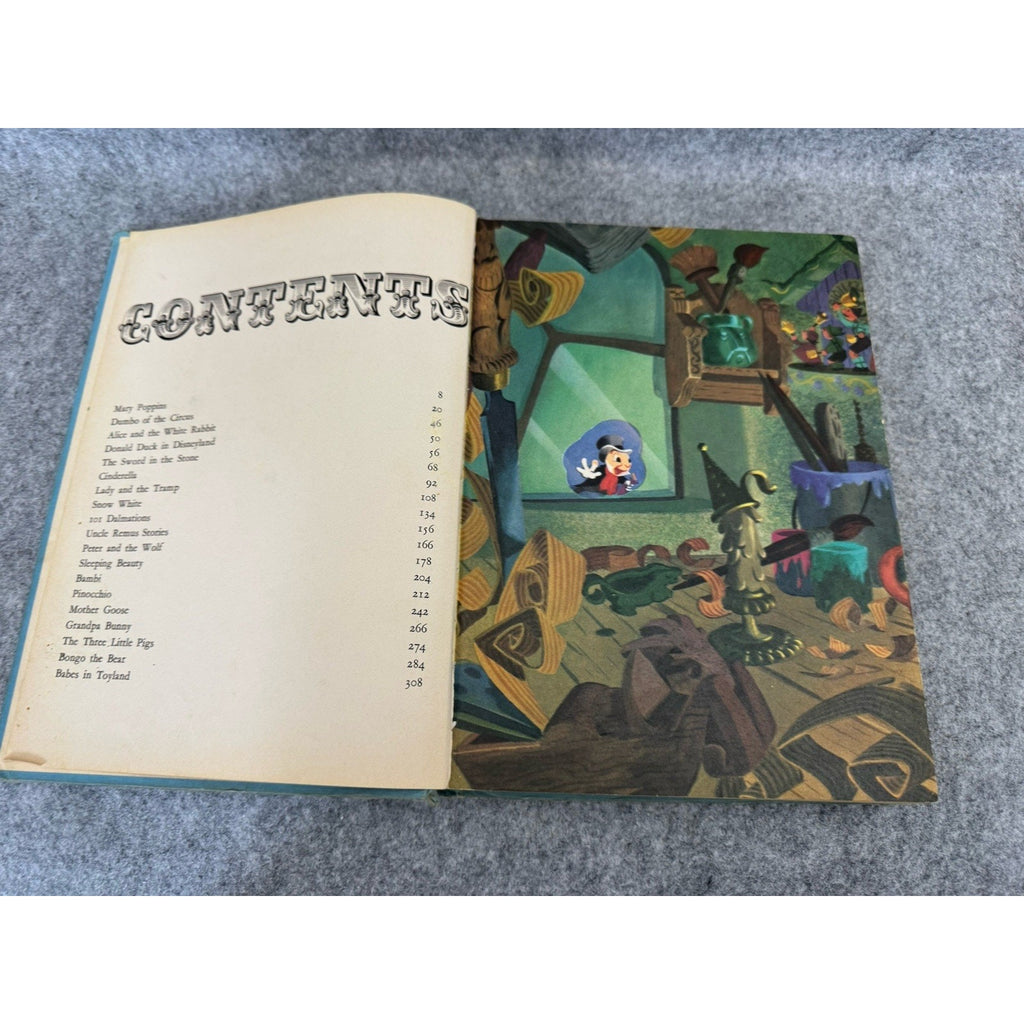 Walt Disney’s Giant Story Book HC Purnell Mary Poppins Bambi Dumbo