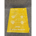 1985 Jeep Cherokee/Wagoneer Workshop Manual - M.R.244 Mechanical