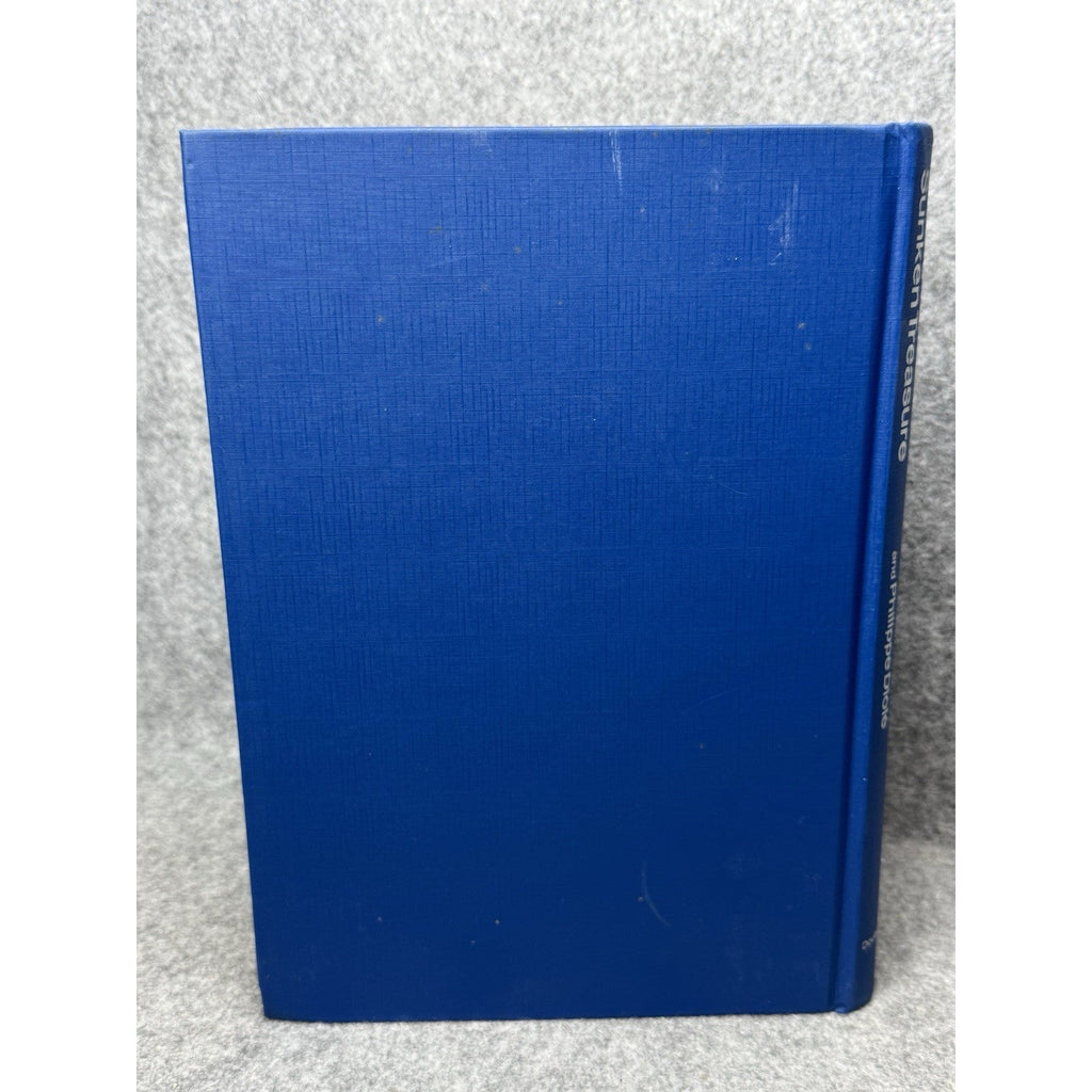 Diving for Sunken Treasure 1971 First Edition Jacques-Yves Cousteau Shipwrecks